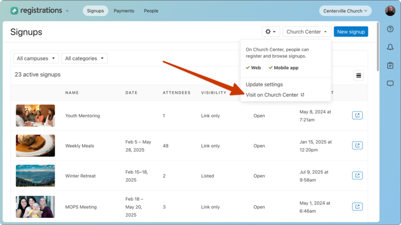 view_church_center_link_registrations
