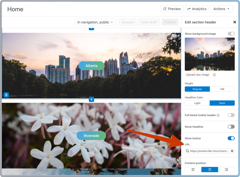 publishing_pages_button_add URL_arrow.png
